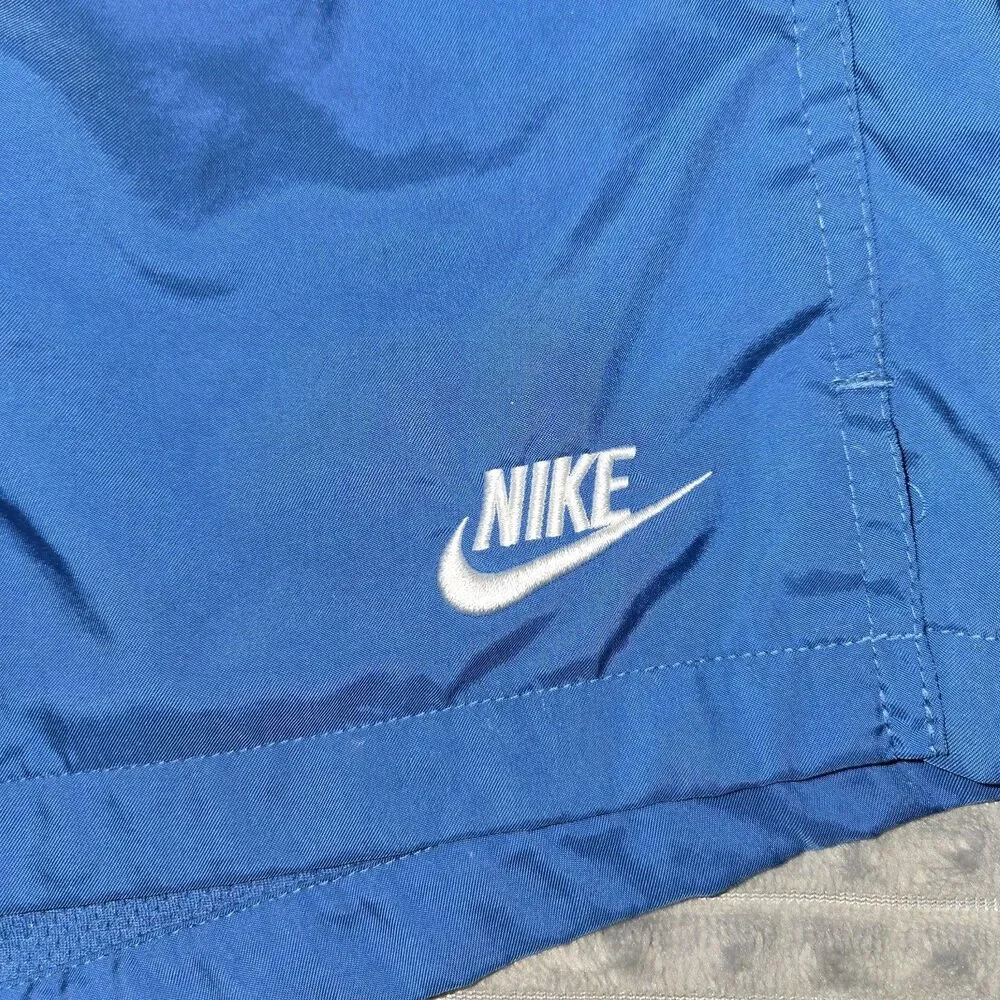 Mens Nike Sportswear Flow Woven Shorts Large Blue 28x6